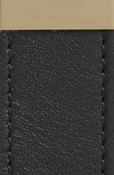 Frame The Linking Leather Belt In Black