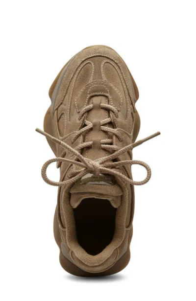 Axel Arigato Eris Beige Low Top Sneakers With Logo Patch On The Tongue In Leather And Fabric Woman In Brown