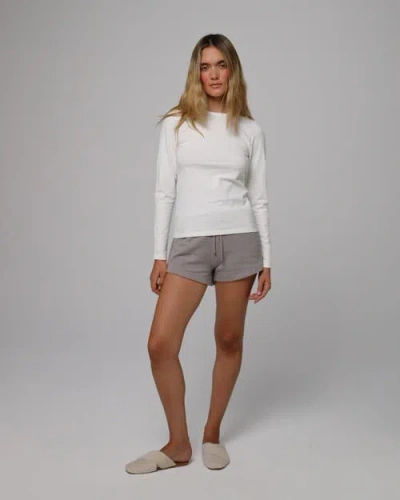 Juana Hemp Essentials Long Sleeve Tee In White