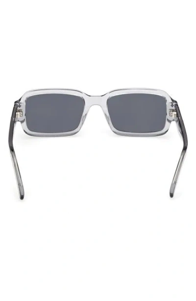 Mcm 54mm Rectangular Sunglasses In Gray