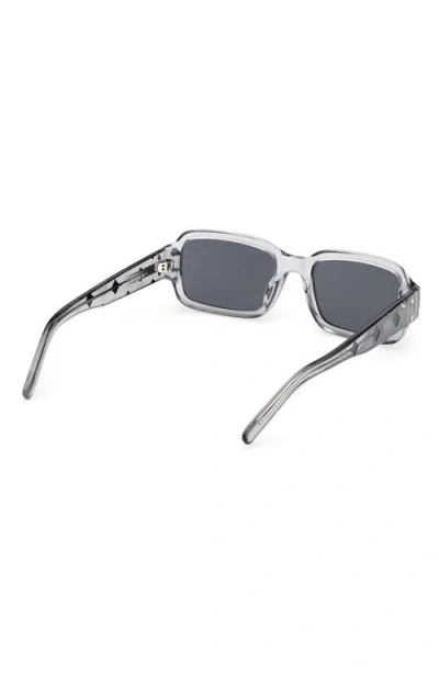 Mcm 54mm Rectangular Sunglasses In Gray