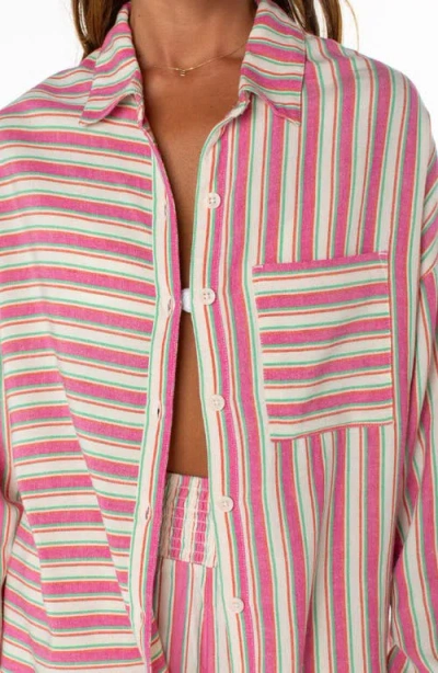 Roxy Lets Get Away Top In Green