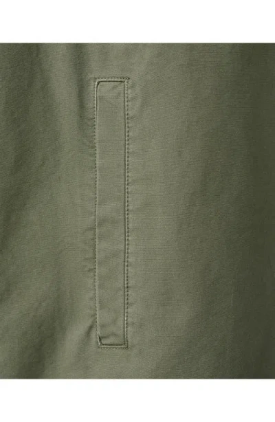 Mango Oversize Parka In Green