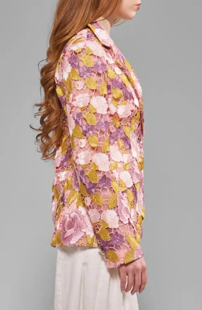 Azalea Wang Thalena Blazer In Multi