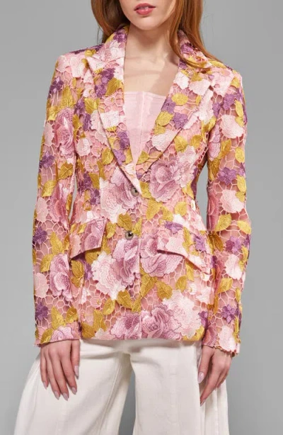 Azalea Wang Thalena Blazer In Multi