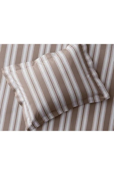 Matouk Elio Fitted Sheet In Brown