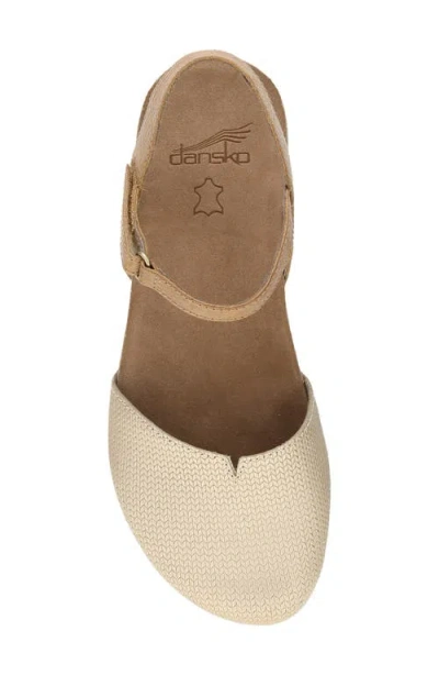 Dansko Rowan Flat In Neutral