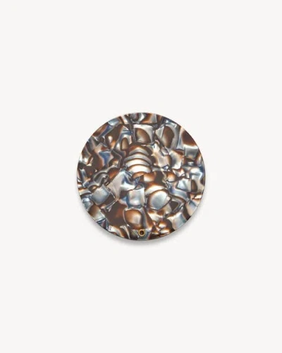 Machete Circle Mirror In Multi