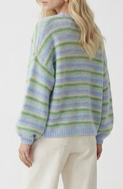 Vero Moda Maybe Stripe Open Front Cardigan In Multi