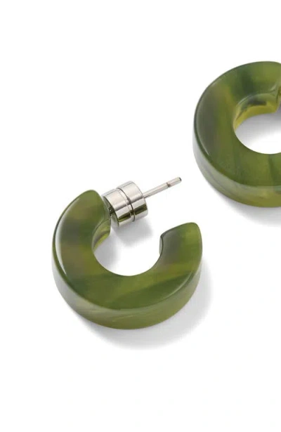 Machete Muse Hoops In Green