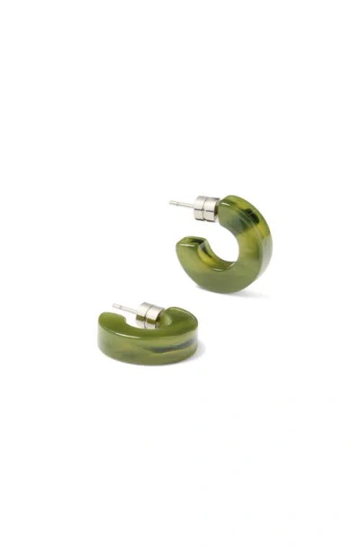 Machete Muse Hoops In Green
