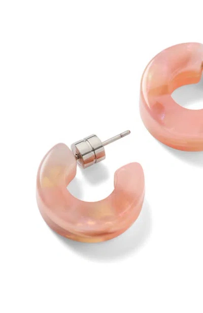 Machete Muse Hoops In Pink