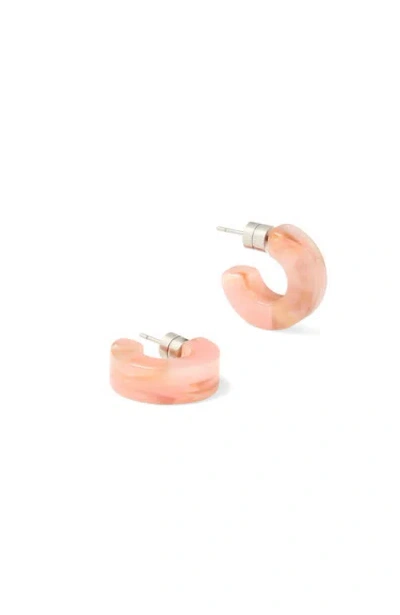 Machete Muse Hoops In Pink
