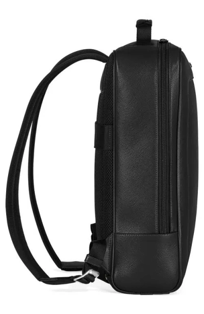 Montblanc Sartorial Rectangular Backpack In Black