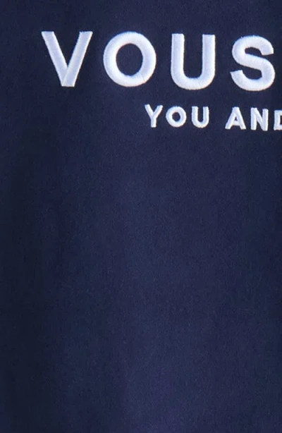 Vouseti Og Pullover Hoodie In Blue