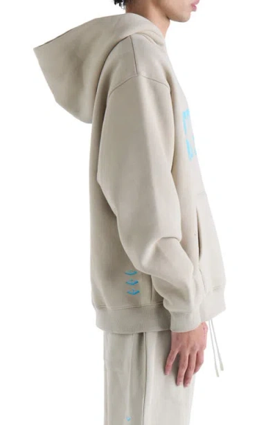 Vouseti Us Against Time Pullover Hoodie In Neutral