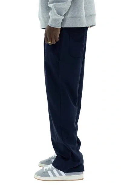 Vouseti Pleated Slacks In Blue