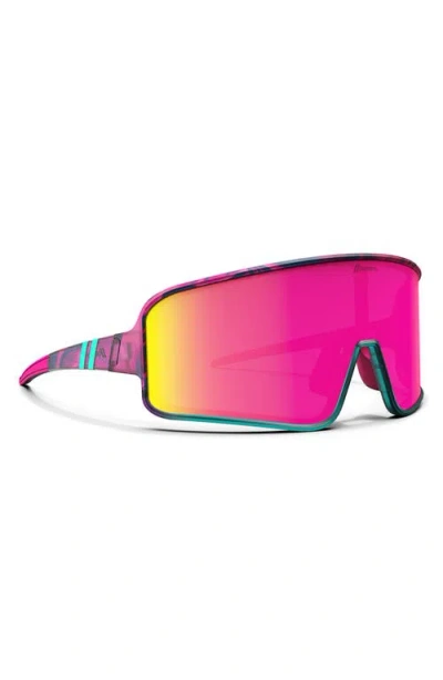 Blenders Eyewear Eclipse 99mm Polarized Shield Sunglasses In Multi
