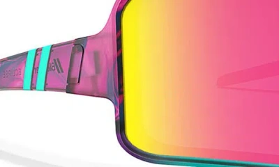 Blenders Eyewear Eclipse 99mm Polarized Shield Sunglasses In Multi