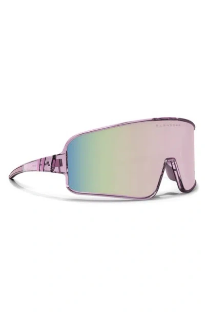 Blenders Eyewear Eclipse 99mm Polarized Shield Sunglasses In Multi
