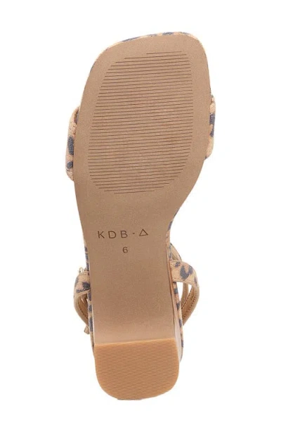 Kelsi Dagger Brooklyn August Ankle Strap Sandal In Multi