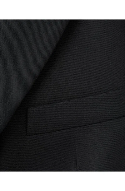 Mango Two-button Blazer In Black