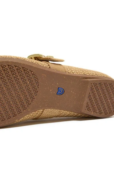 Rothys Women's Max Buckle Knit Mesh Mary Jane Flats In Nude