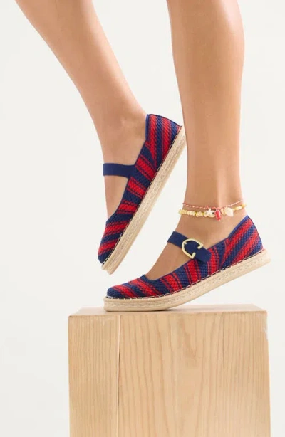 Rothys The Espadrille Mary Jane Flats In Multi