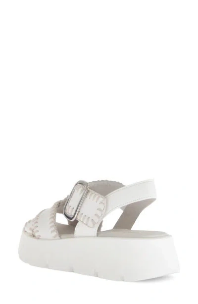 Gabor 64.751 Platform Sandal In White