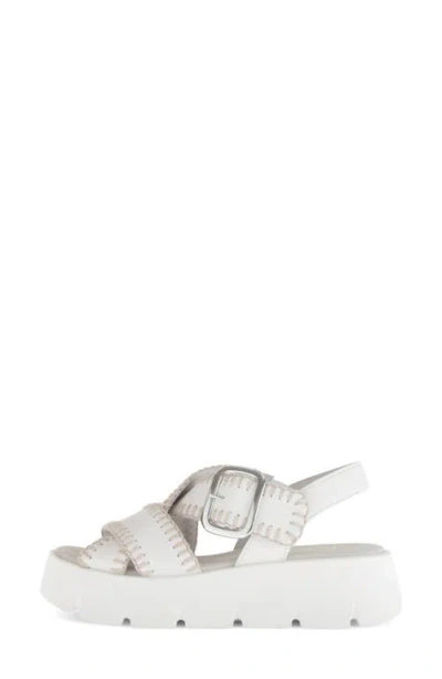Gabor 64.751 Platform Sandal In White