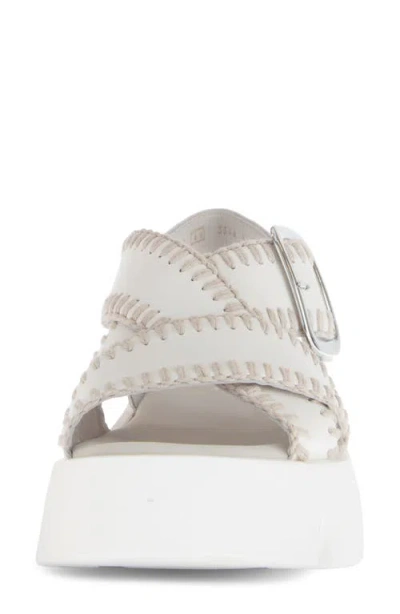 Gabor 64.751 Platform Sandal In White