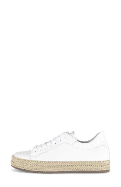 Gabor 83.270 Platform Sneaker In White