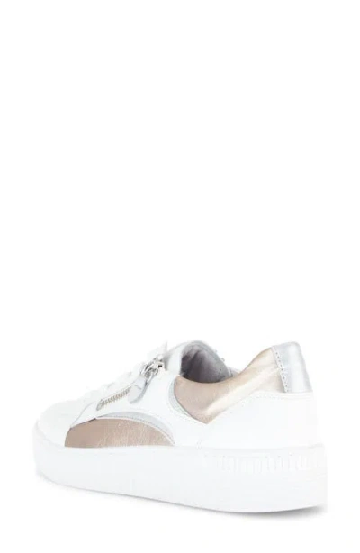 Gabor 83.330 Zip Platform Sneaker In Pink