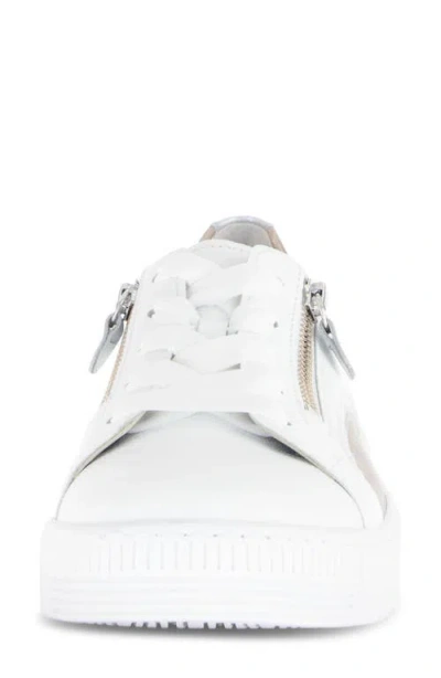 Gabor 83.330 Zip Platform Sneaker In Pink