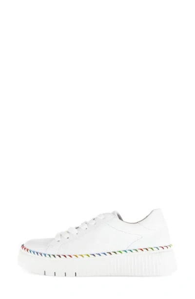 Gabor 83.240 Platform Sneaker In White