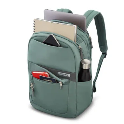 Samsonite Elevation Softside Backpack & Expandable Carry On 2-piece Set In Green