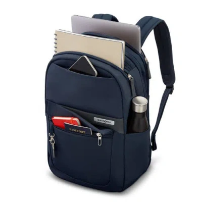 Samsonite Elevation Softside Backpack & Expandable Carry On 2-piece Set In Blue