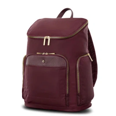 Samsonite Mobile Solution 2 Deluxe Backpack & Carry-on 2-piece Set In Burgundy