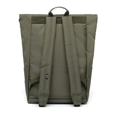 Lefrik Roll Backpack In Green