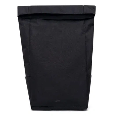 Lefrik Roll Backpack In Black