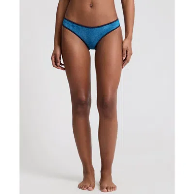 Onia Milly Bikini Brief Bottom In Blue