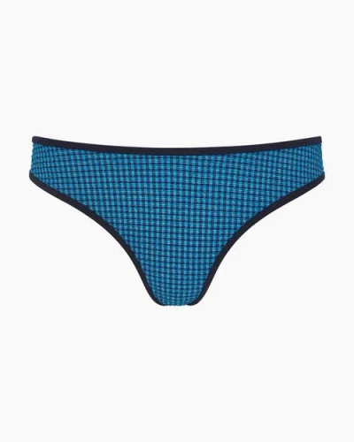 Onia Milly Bikini Brief Bottom In Blue
