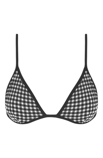 Onia Aimee Triangle Bikini Top In Multi
