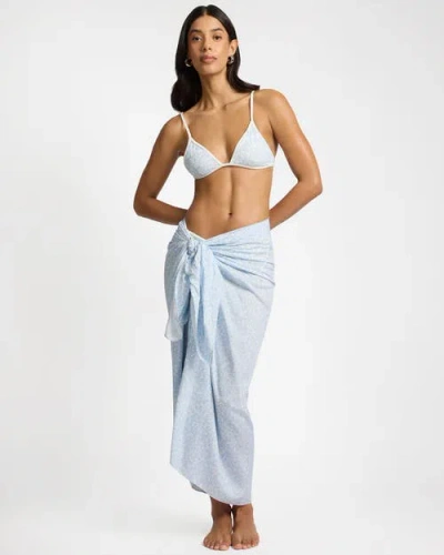 Onia Aimee Adjustable Bikini Top In Gray