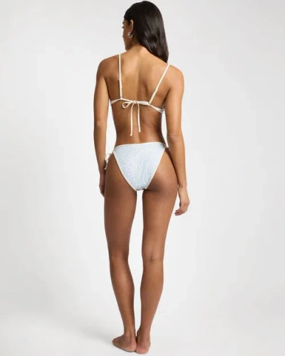 Onia Aimee Adjustable Bikini Top In Gray