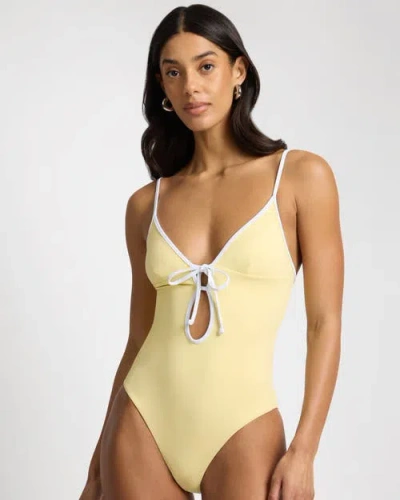 Onia Soleil Tie Front One-piece In Multi