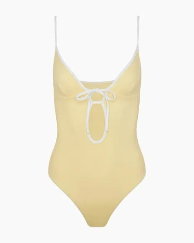 Onia Soleil Tie Front One-piece In Multi
