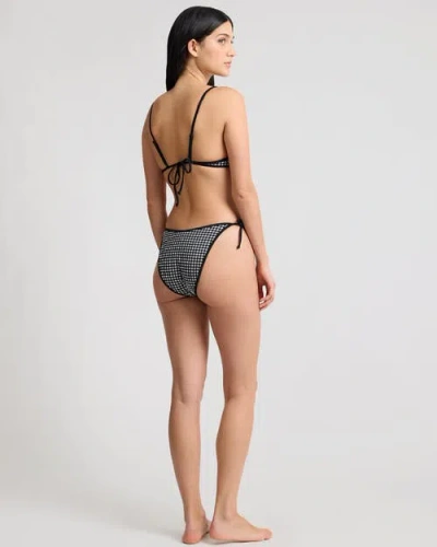Onia Cleo String-tie Bikini Bottom In Black