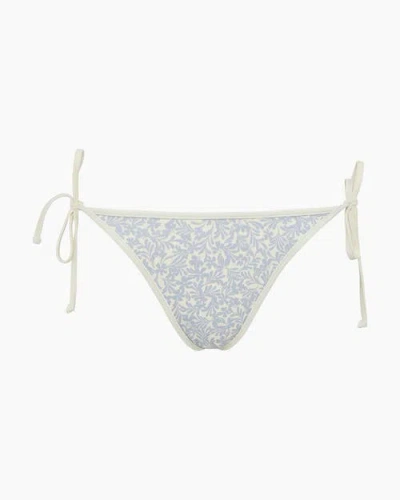 Onia Cleo String-tie Bikini Bottom In White