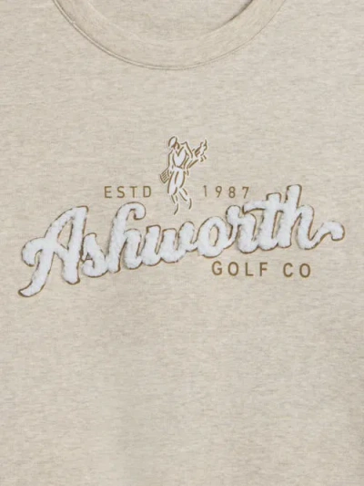 Ashworth Golf Ashworth Soft Crew In White